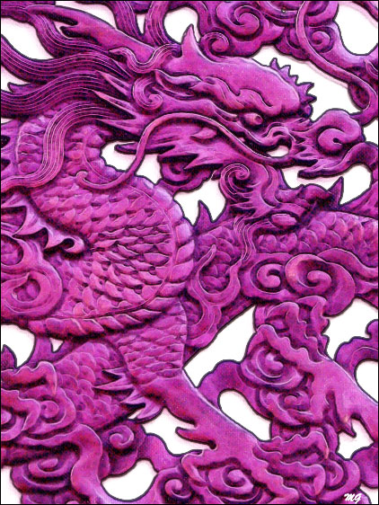 #16. 龍紋@朝陽門.横浜中華街, Cina Dragon