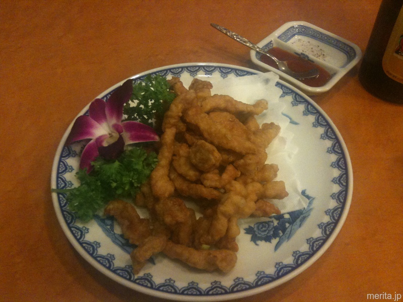 炸里脊 (豚肉の天ぷら) @北京飯店.横浜中華街