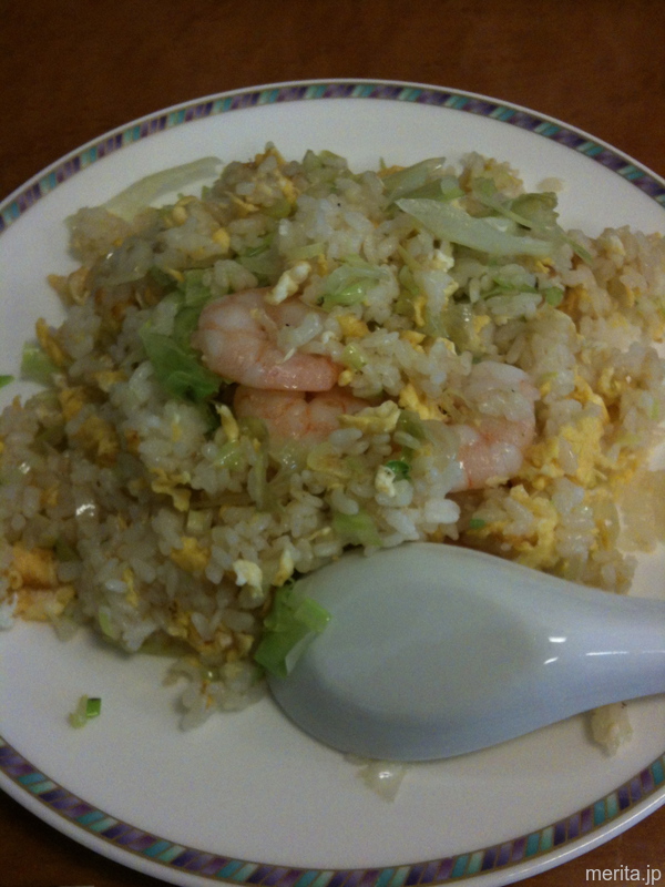 蝦仁炒飯 (エビチャーハン) @隆蓮.横浜中華街