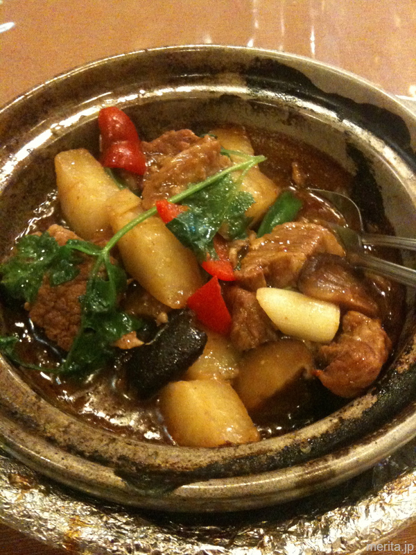 柱侯牛腩煲 (広東風牛バラの煮込み鍋) @大珍楼本店.横浜中華街