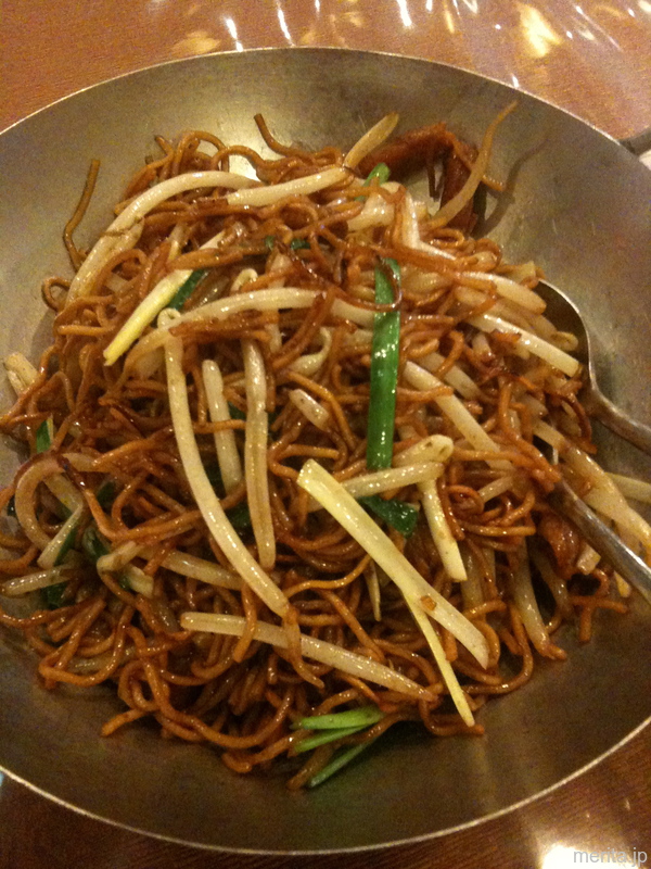 豉油皇炒麺 (香港式焼きそば) @大珍楼本店.横浜中華街