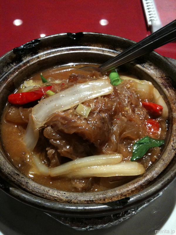 牛アキレスの醤油煮込み @四五六菜館新館.横浜中華街