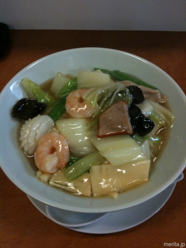 八珍会飯 (中華丼) @隆蓮.横浜中華街