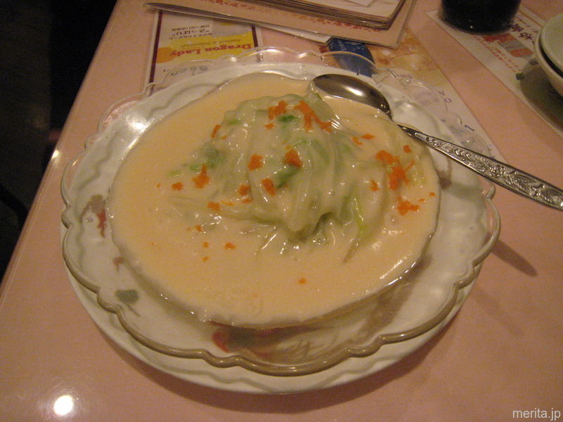 奶油白菜 (白菜のクリーム煮) @彩香.横浜中華街