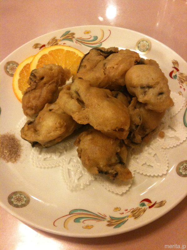 酥炸鮮蠔 (カキの衣揚げ)