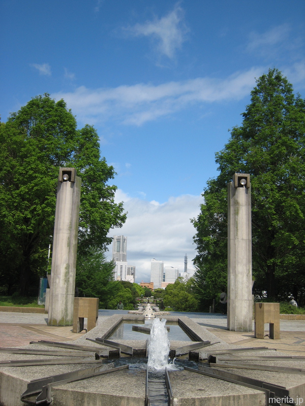 山下公園・水の階段