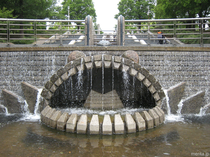山下公園・水の階段