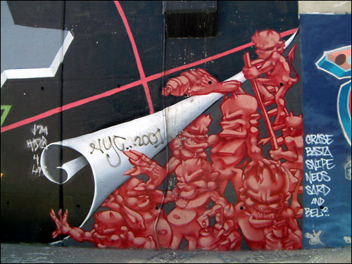 graffiti@yokohama.japan, 横浜桜木町ガード下ストリートアート #88